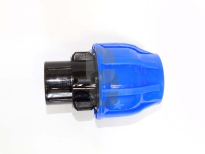 Нипел ПЕ черен ф32х3-4 - женски